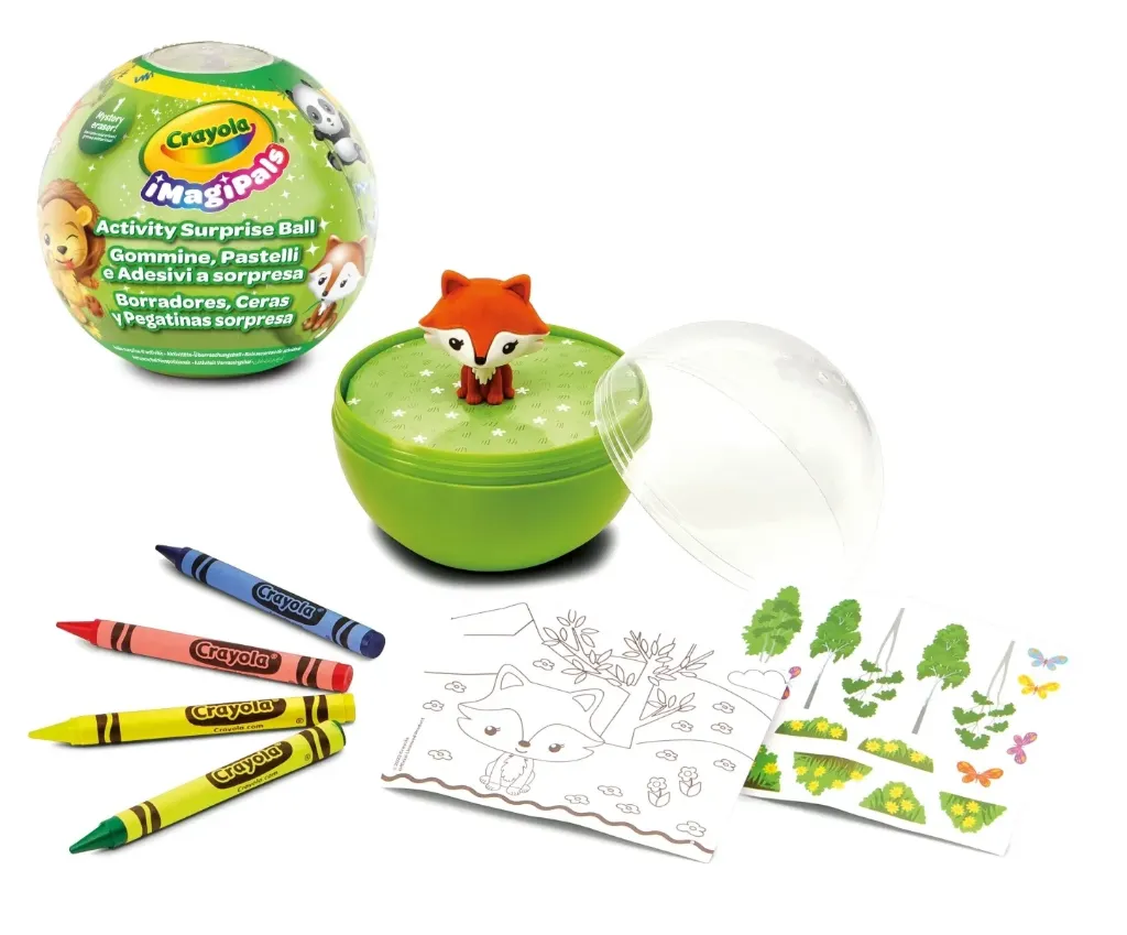 [1650565701] Imagipals 4 in 1 Activity Surprise Ball display 12ct 22986