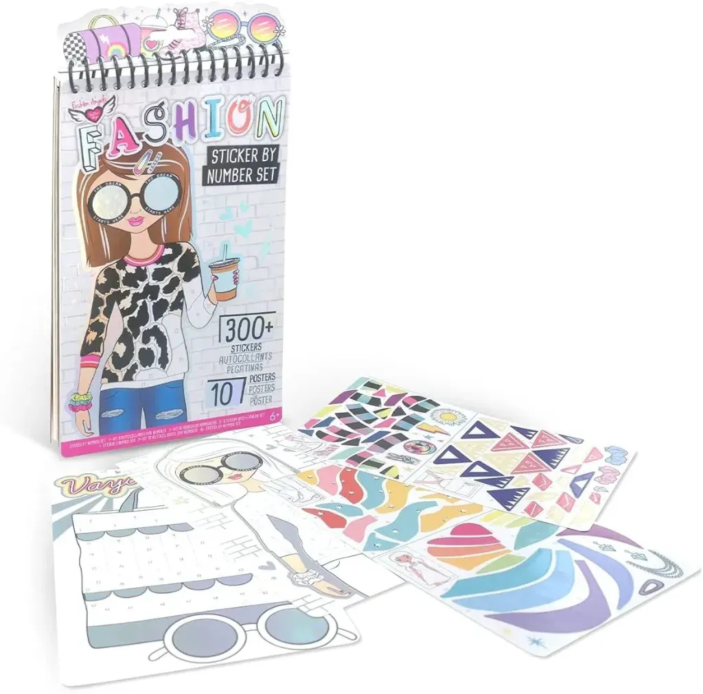 [1650565711] Crayola Creations Stickers by Number Set 26285