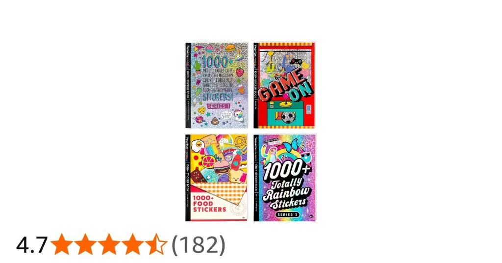 [1650565717] Crayola Creations 1000 avec Sticker Book 4 assorted bookcreations