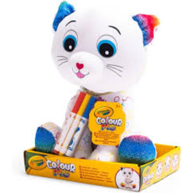 Crayola Color Me Plush Cat 4026321