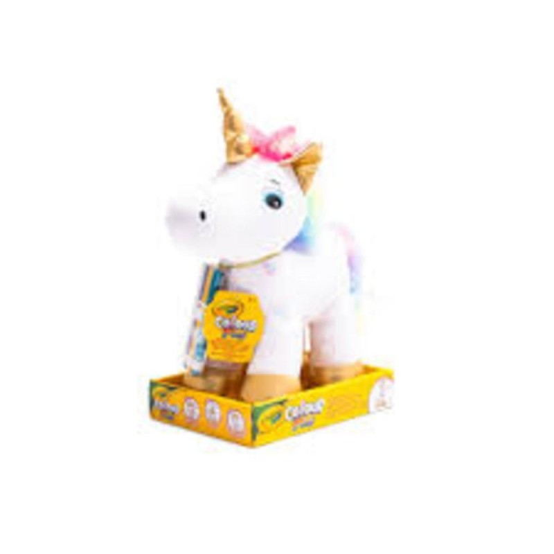[1650565726] Crayola Color Me Plush Unicorn 4026316