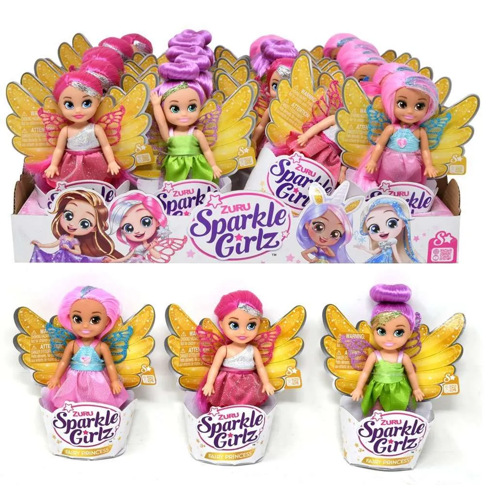 SPARKLE GIRLZ DOLLS 4.7" Fairy Cupcake 10011TQ4