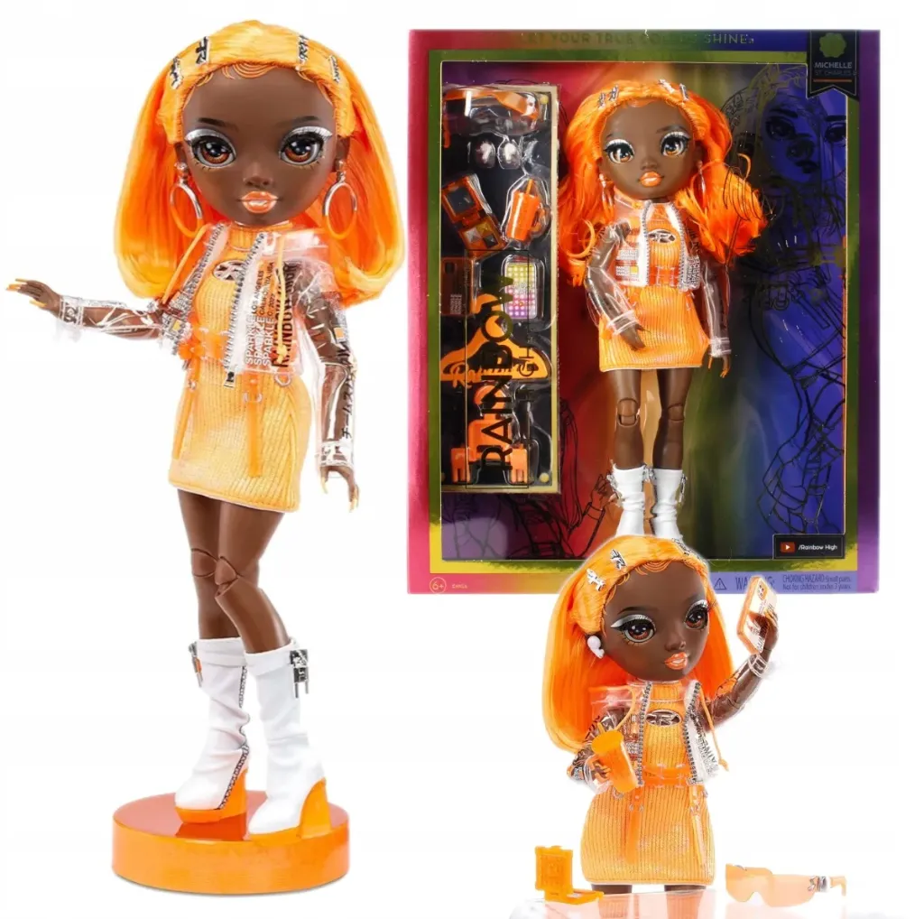 [1650565795] Rainbow High Fashion Michelle St Charles 583127EUC