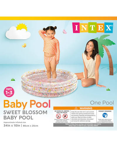 [1650565818] Sweet blossom baby pool 58427