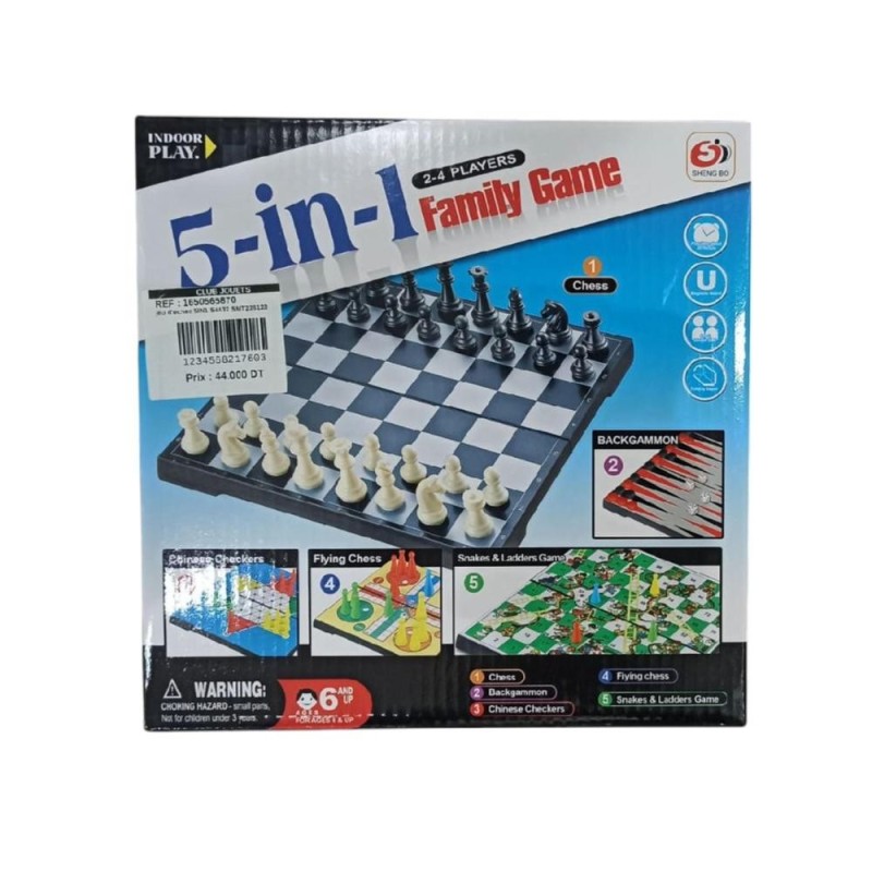 jeu d'echec 5IN1 S4432 SMT235123