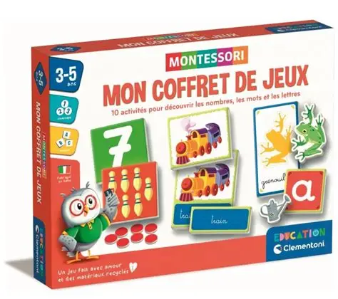 [1650565944] Mon coffret de jeux Montessori 52802