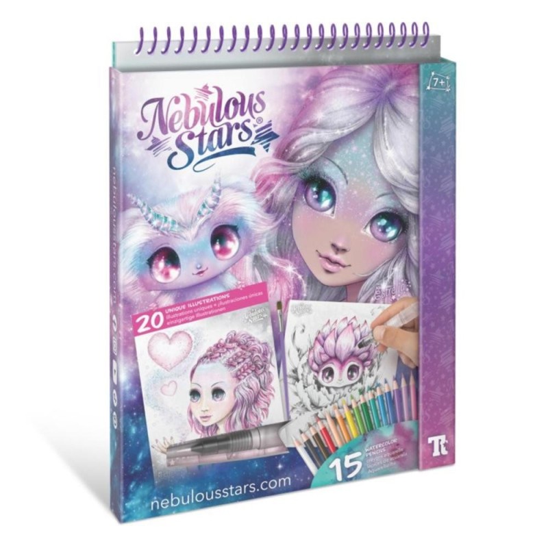 Livre à  colorier à  l'aquarelle NS11133