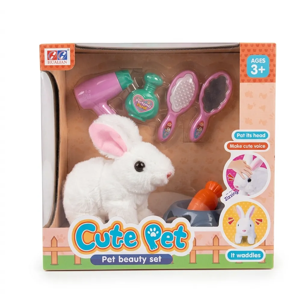 Peluche chat avec accessoires 66063