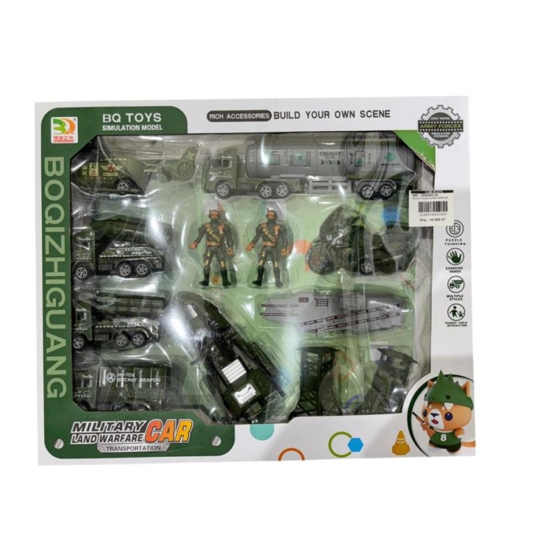 set mini voitures militaire Q600100