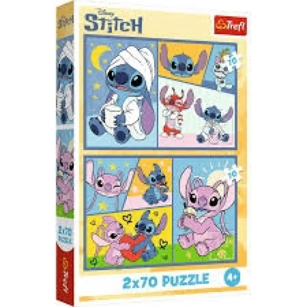 [1650566161] Puzzles 2x70 Disney Lilo&Stitch 34444