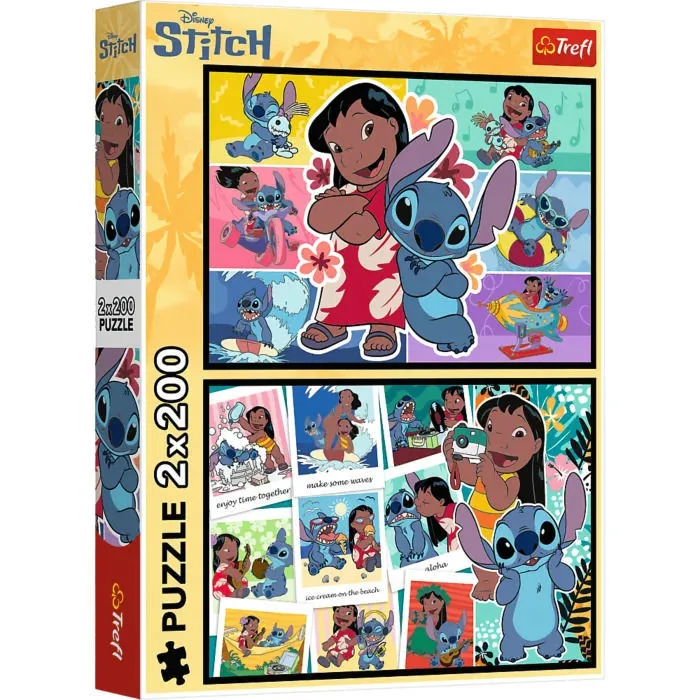 [1650566169] Puzzles 2x200 Disney Lilo&Stitch 13334