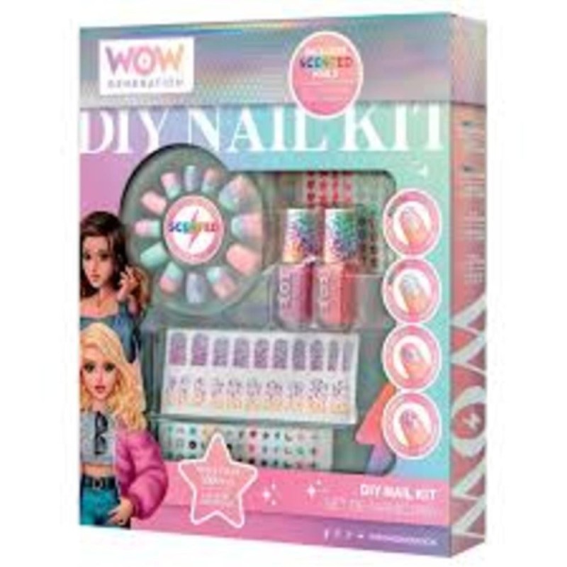 kit manucure avec ongles parfumés WOW00017
