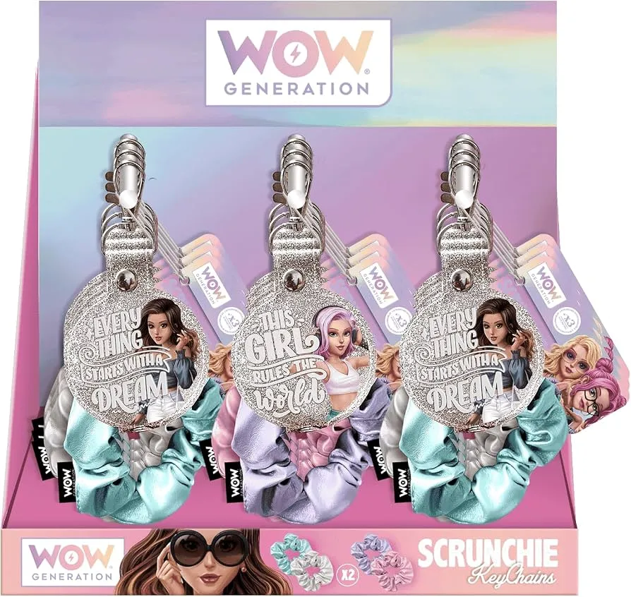 [1650566241] porte-clés chouchou 2 en 1 WOW00093