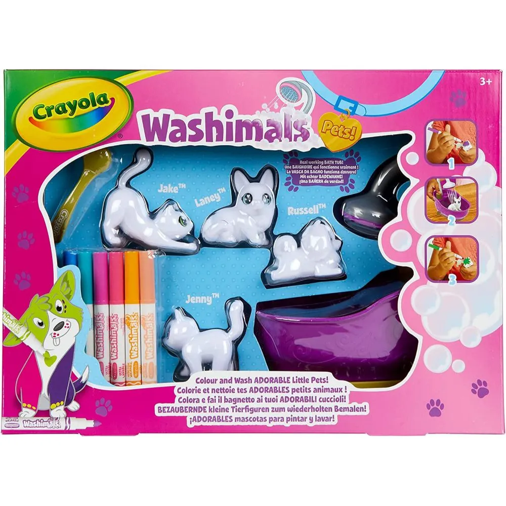 Washimals Pets Tub Playset 74 7453