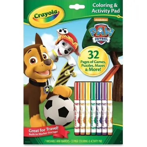 Color and Activity Paw Patrol 04 6918G