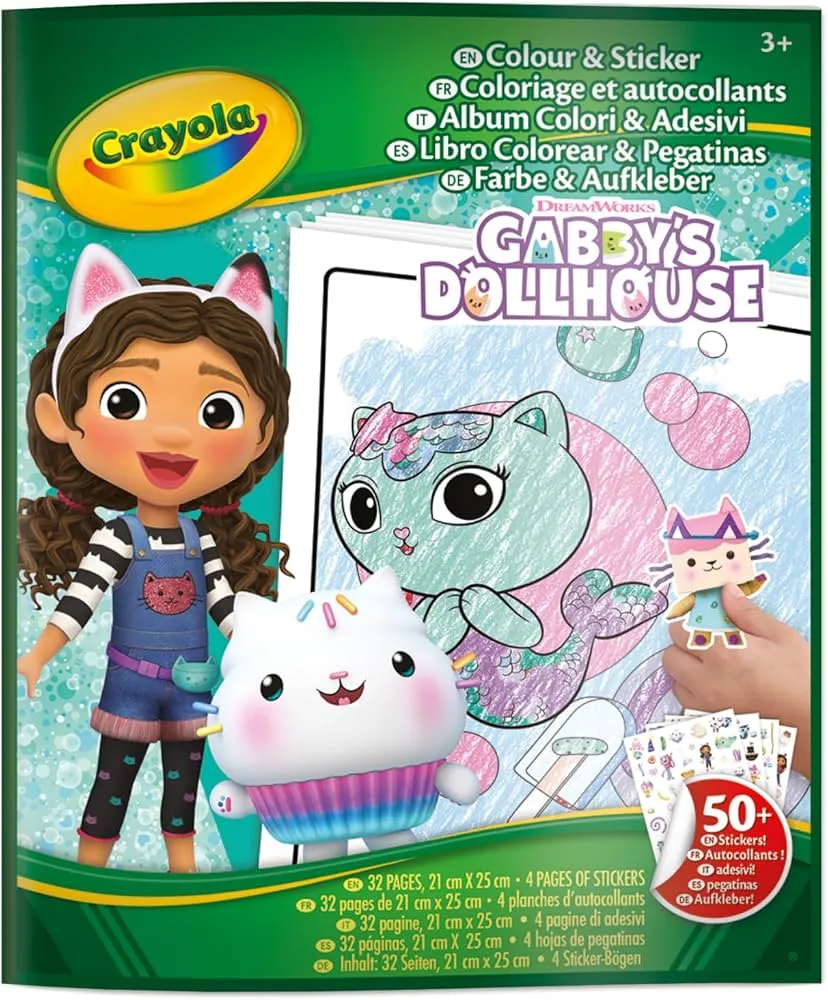 [1650566318] Color and Sticker Gappy's Dollhouse 04 7025G