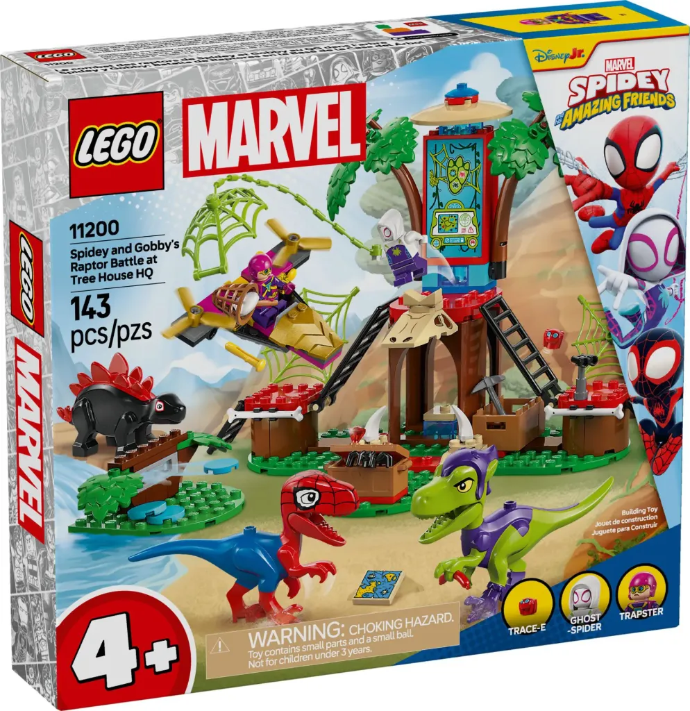Spidey vs Le Raptor de Gobby à  la cabane de l'arbre 11200