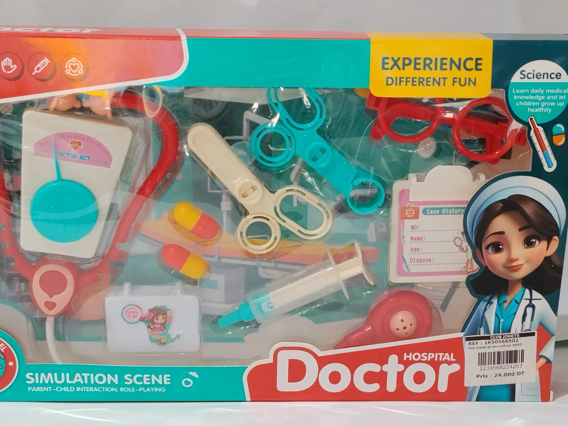 [1650566502] Set medical en coffret 9992