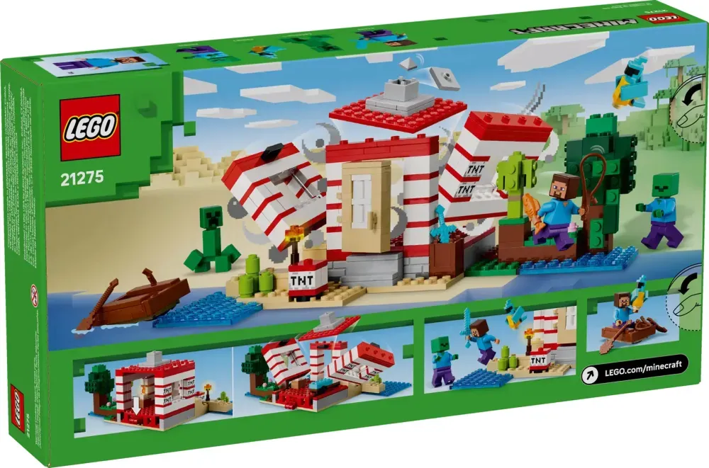 Minecraft La Maison en TNT de la Jungle 21275