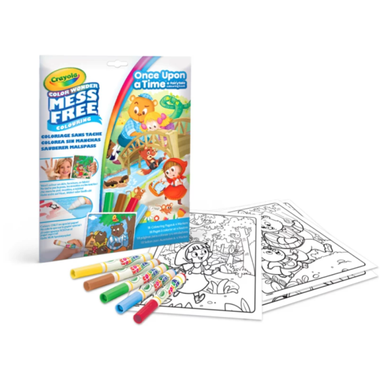 Color Wonder Set Once Upon A Time foldelope 4 mini BL markers 752816