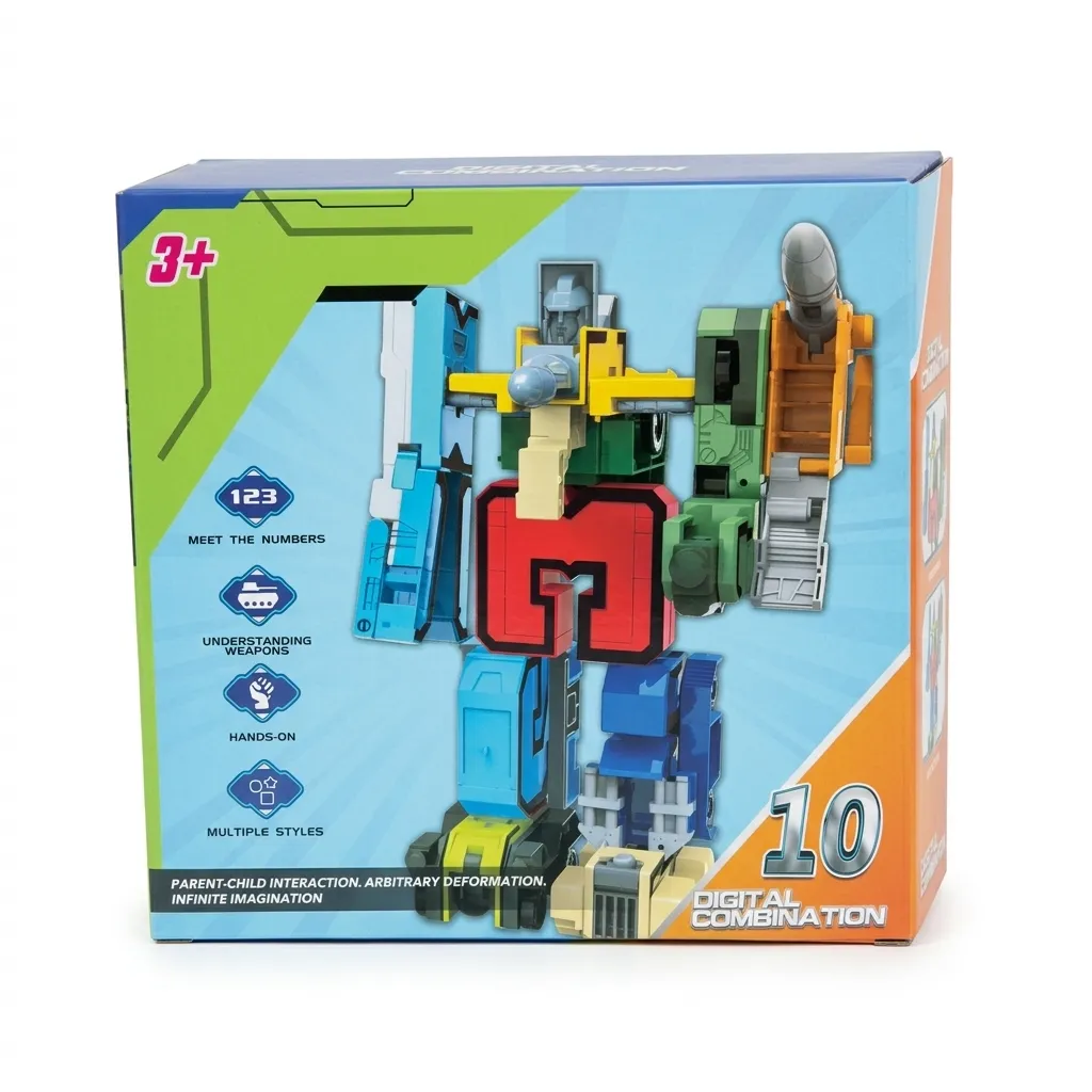 [1650566586] Robot transformable en chiffre 2509B715