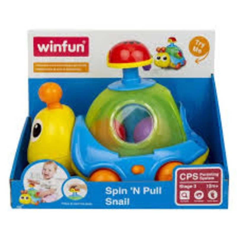 Escargot à tirer avec activité no 000674