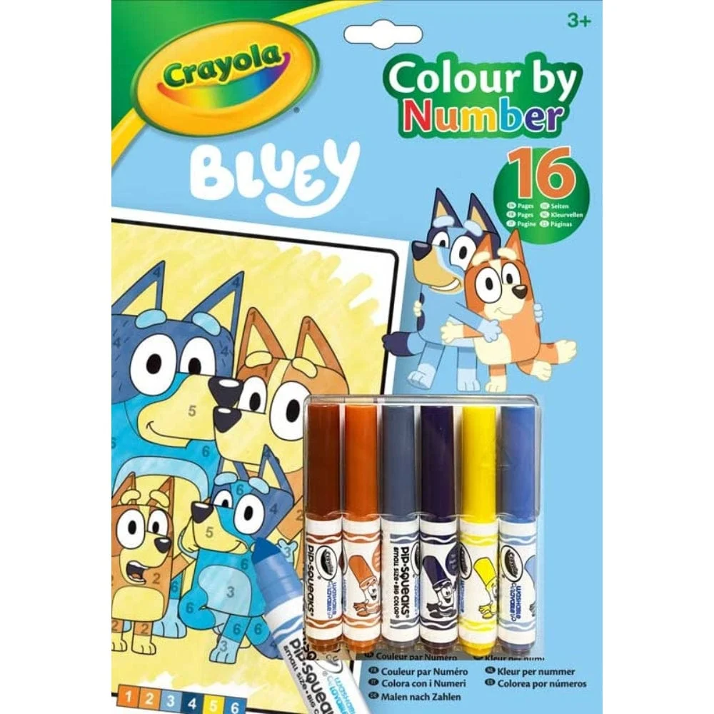 Color by Number Bluey 04 2776G