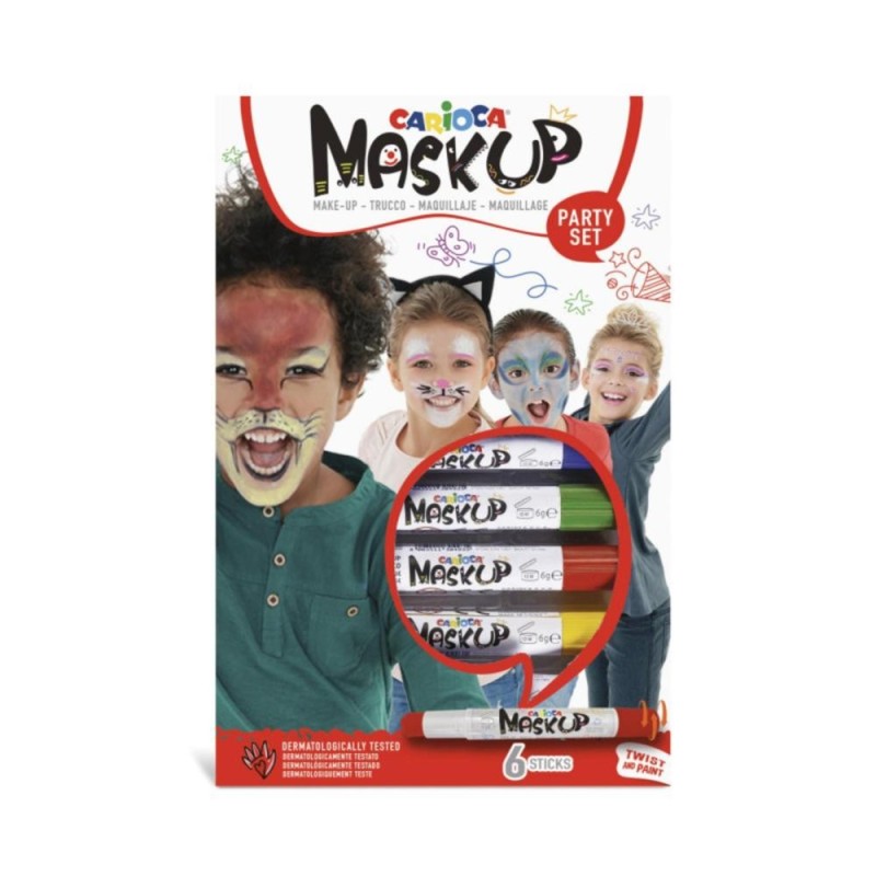 Carioca mask up party box de 6 43052