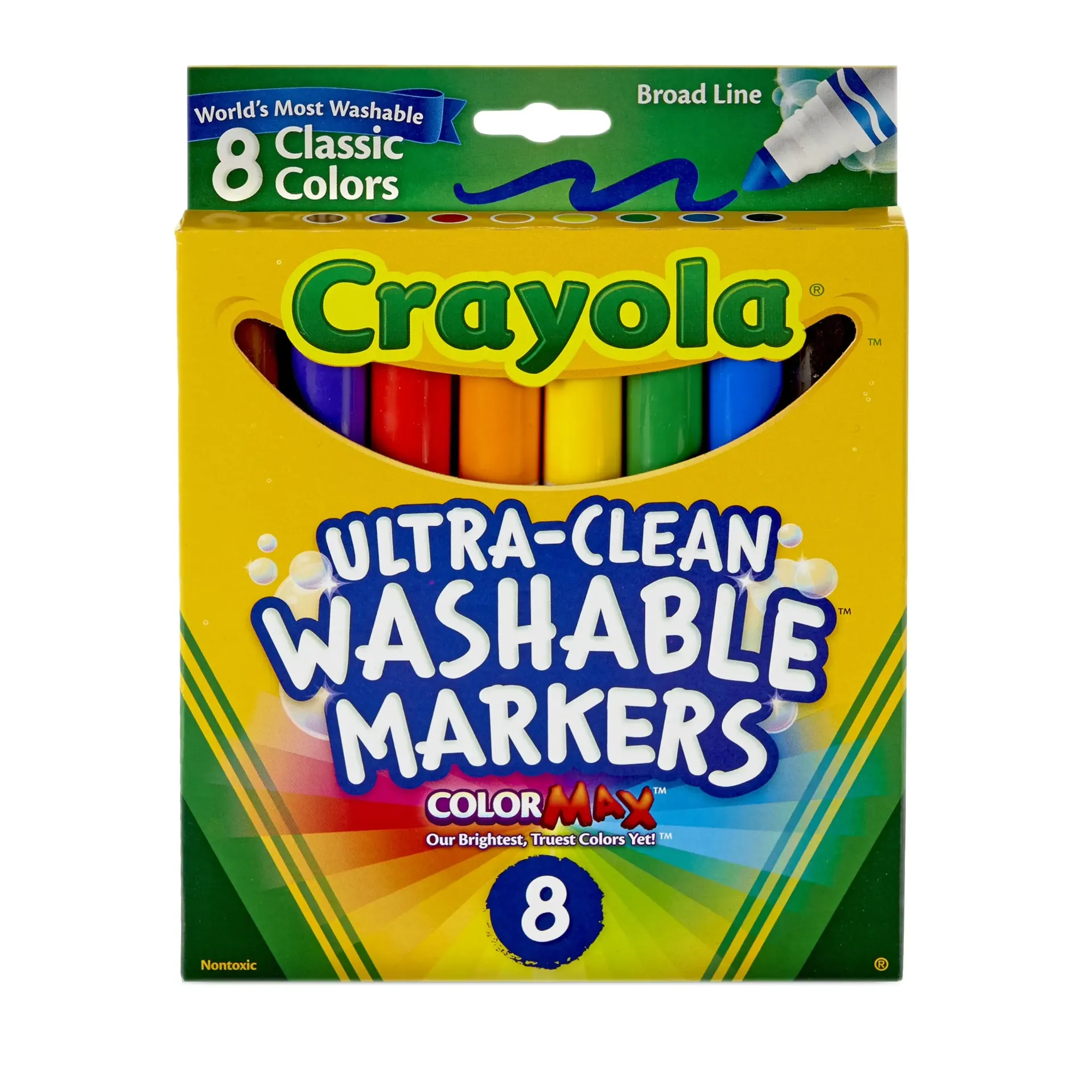 [1650566761] Ultra Clean Washable Markers Broad Line 8ct 58 8323G