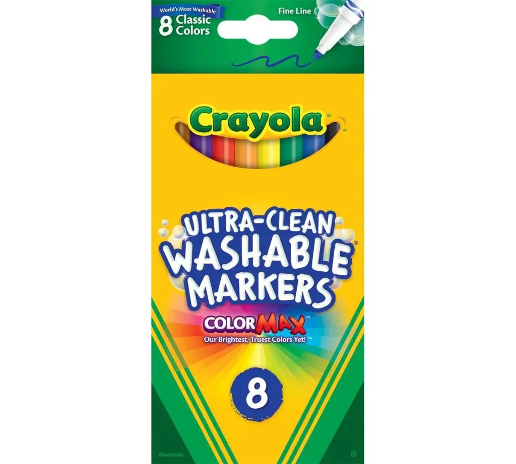 Ultra Clean Washable Markers Broad Line 8ct 58 8328G