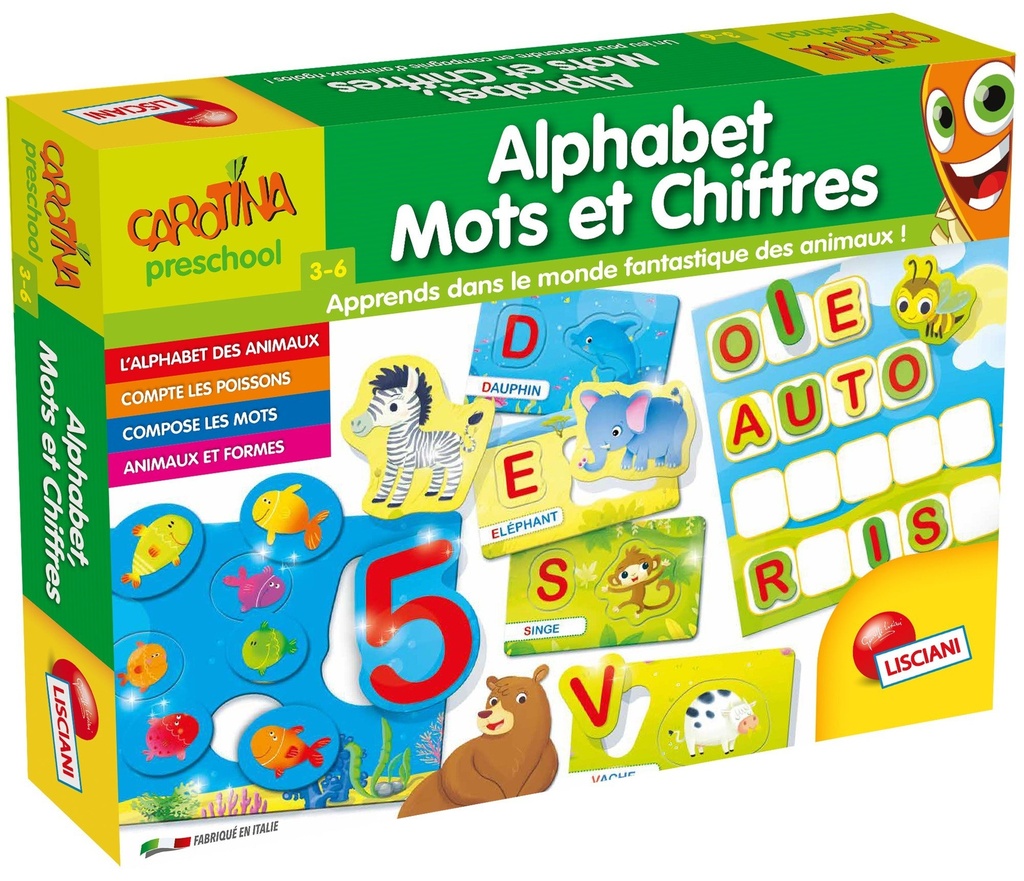 [1650567070] Carotina Magique Valisette Alphabet and Mots FR110162
