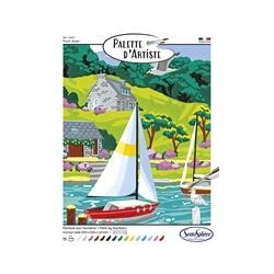 [1650567223] palette d'artiste pont-aven 45204