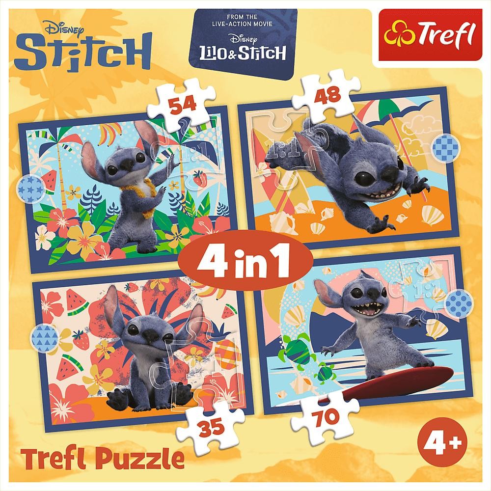 [1650567241] Puzzles 4in1 Holidays in Hawaii Stitch 34666