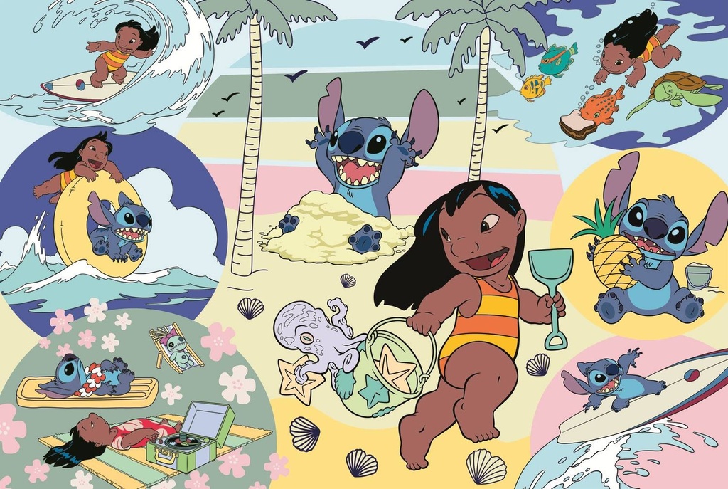 [1650567246] Puzzles 160 Disney Lilo&Stitch 15431