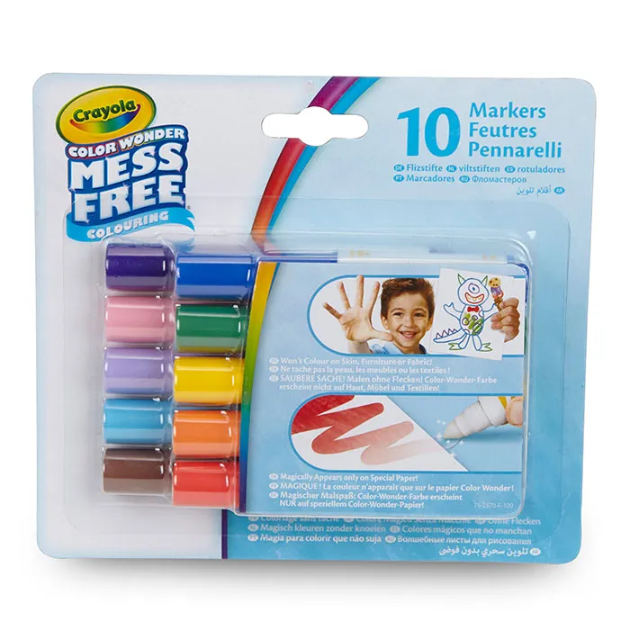 [1650567269] Color Wonder Mini Markers 10ct 75 2570