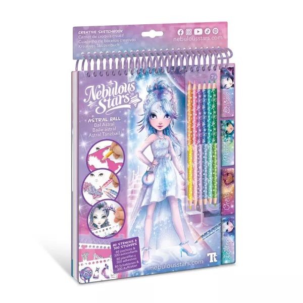 [1650567273] Carnet de croquis créatif Bal Astral NS11142