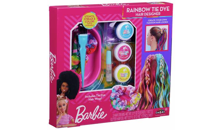 [1650567286] Barbie Rainbow Tie Dye Hair Designer 34050