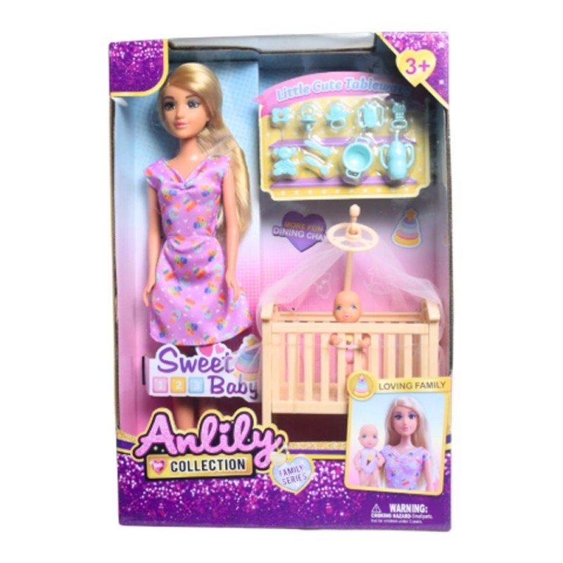 Coffret poupée avec accessoires 616315