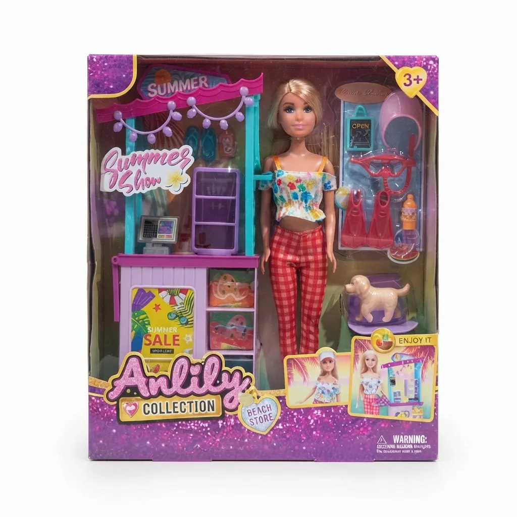 [1650567327] Coffret poupée avec accessoire 616158