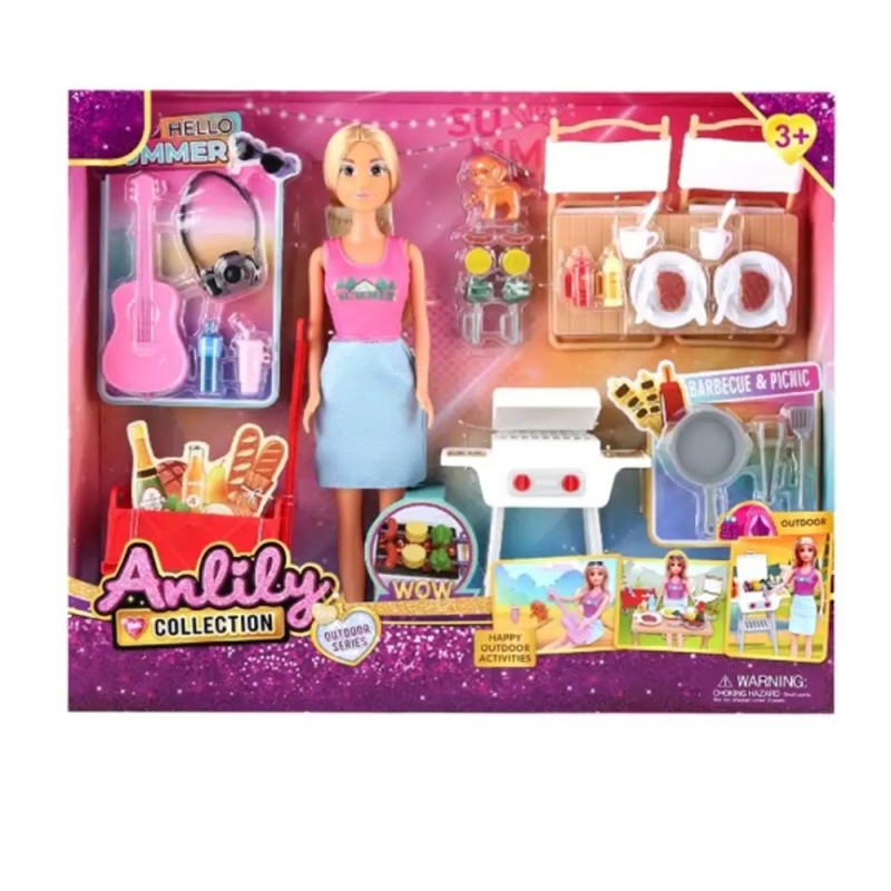 Coffret poupée avec accessoires 616256