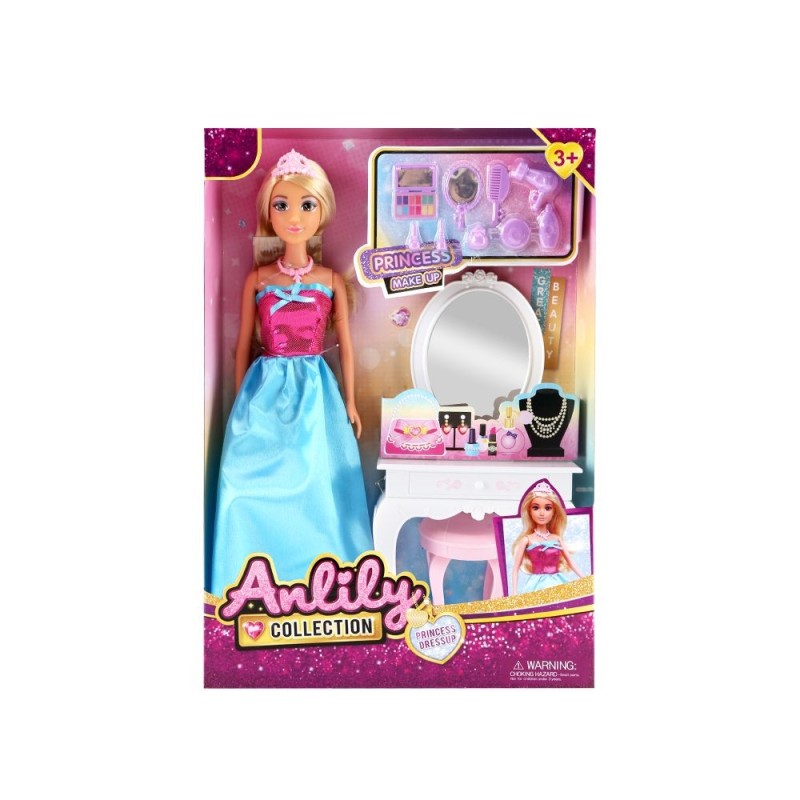 Coffret poupée avec accessoires 25578