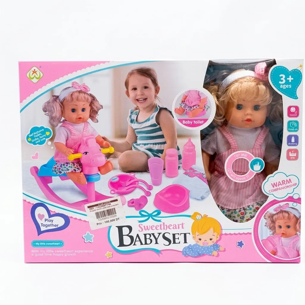 [1650567746] Poupee avec acc en coffret wx011