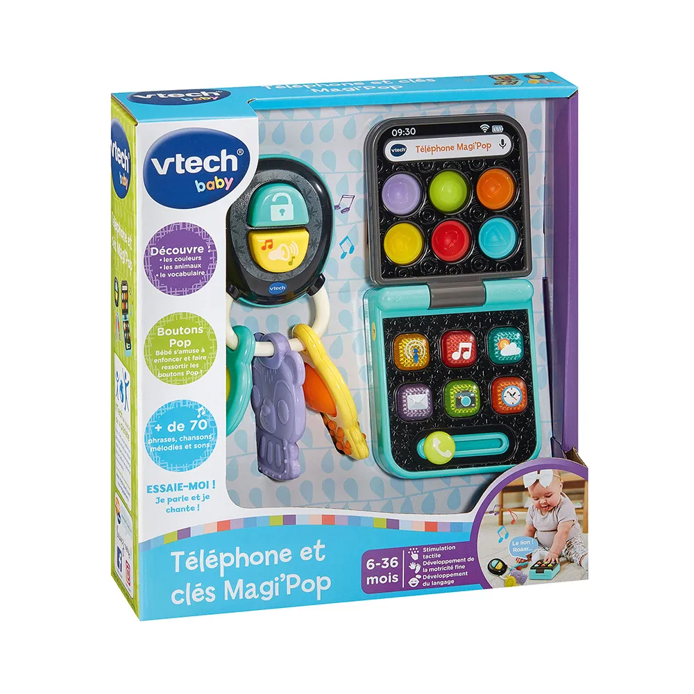Coffret clés avec téléphone Magi'pop 578105