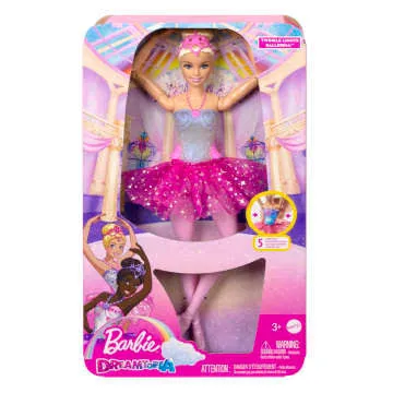 Barbieâ„¢ Dreamtopia Twinkle Lights Ballerina - Blonde HLC25