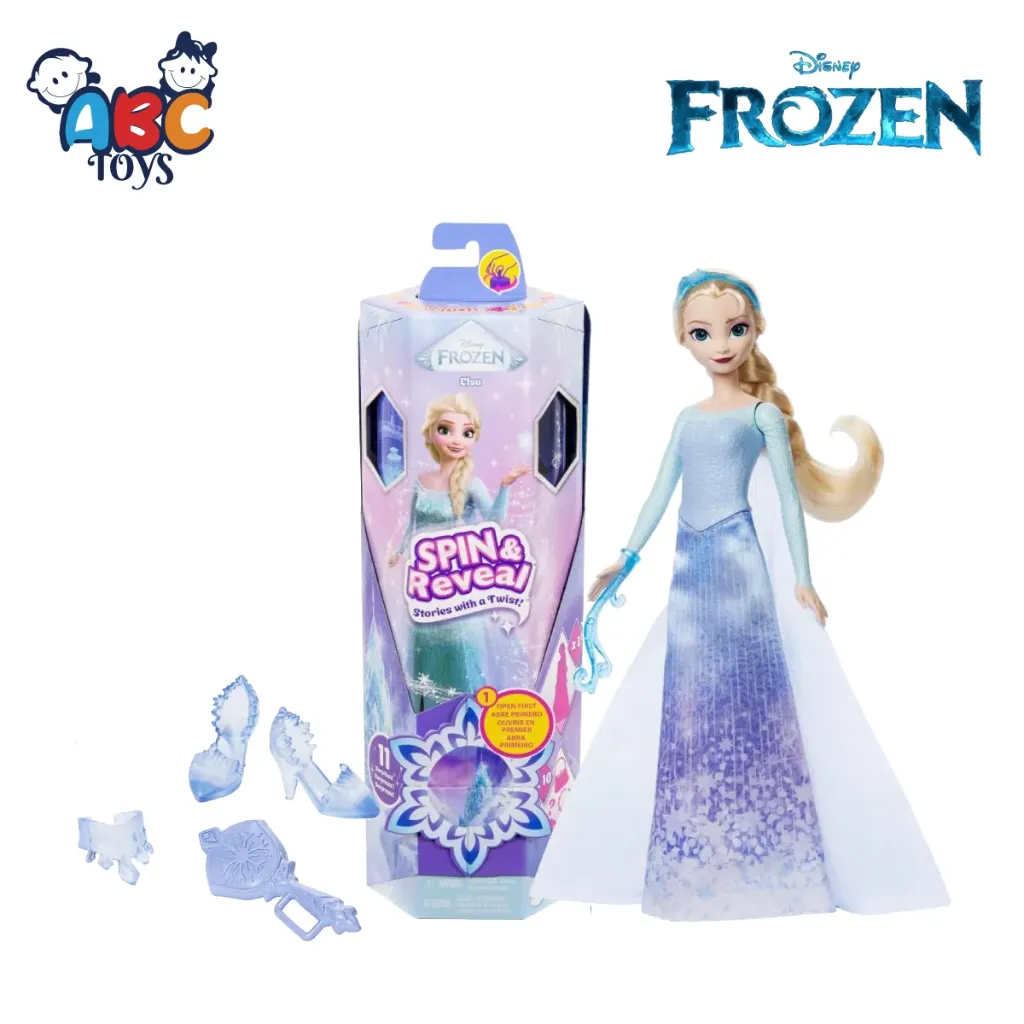 Frozen Fashion Dolls Spin and Reveal Elsa JBG59