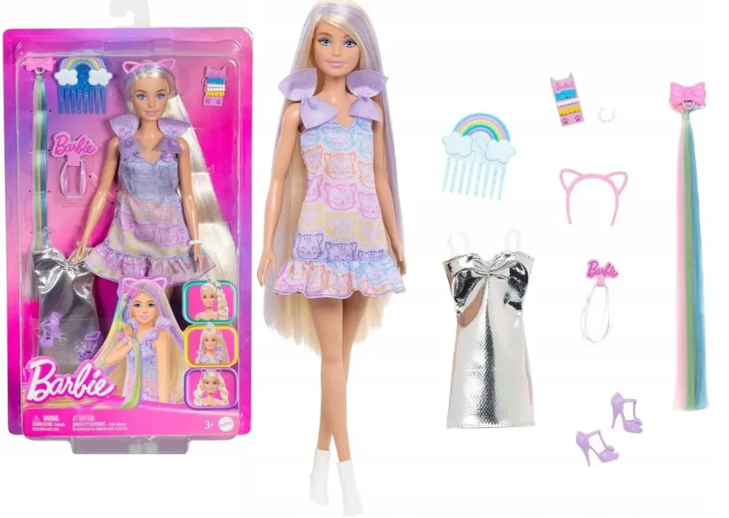 [1650568049] Barbie®️ Hair Play Doll Caucasian JCT72