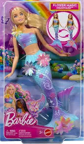 Barbieâ„¢ Dreamtopia Blooming Magic Mermaid Blonde JDM72