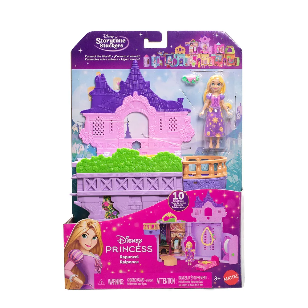 Disney Princess Small Doll - Rapunzel Stacking Castle JDP61