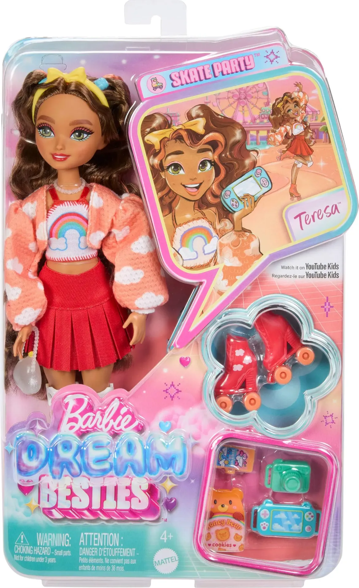 Barbie® Dream Besties Roller Skate Teresa JFX98