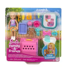 [1650568081] BarbieÂ® Club Chelseaâ„¢ and Pet Playset JDF89